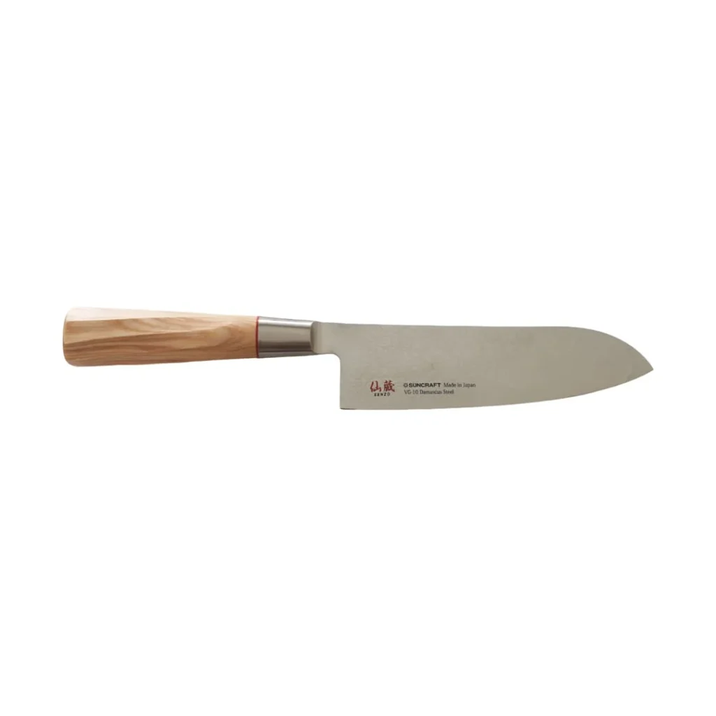 Santoku 167mm Twisted Octagon [TO-04], santoku, santoku kniv