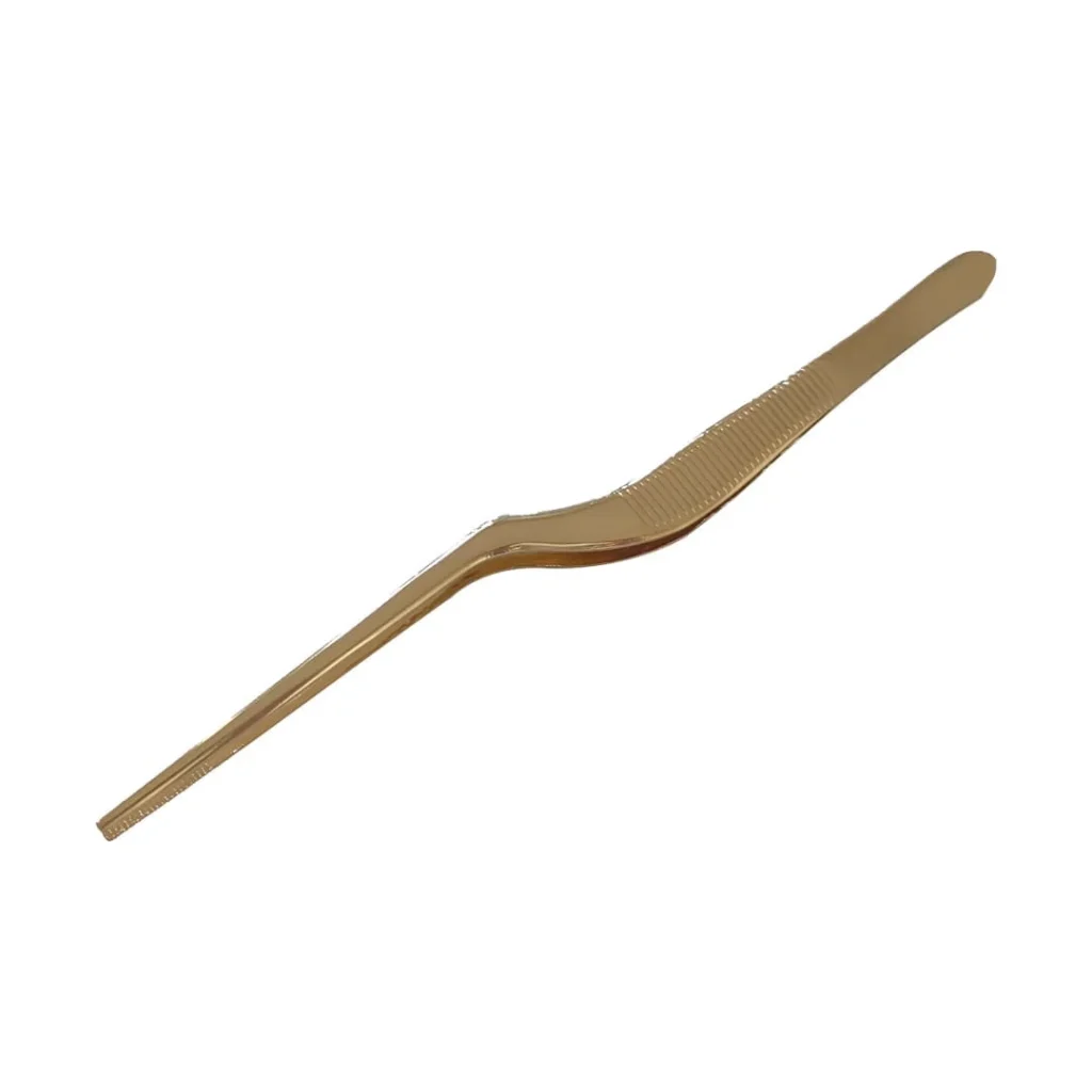 Pinsett gull farge 14 cm [Tw14G], pinsett, pinsett gull 14 cm