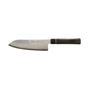 Santoku 167mm Suncraft Black [BD-04]