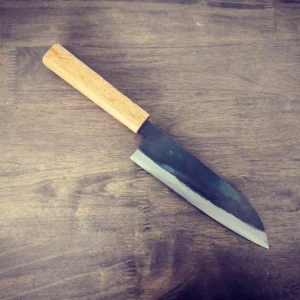 Tsukasa - Santoku 165mm (Shirogami 1, eik håndtak) [802]