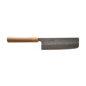 Tsunehisa Shiro#2 Tsutime Cherry (CWC) - Nakiri 170mm [40]