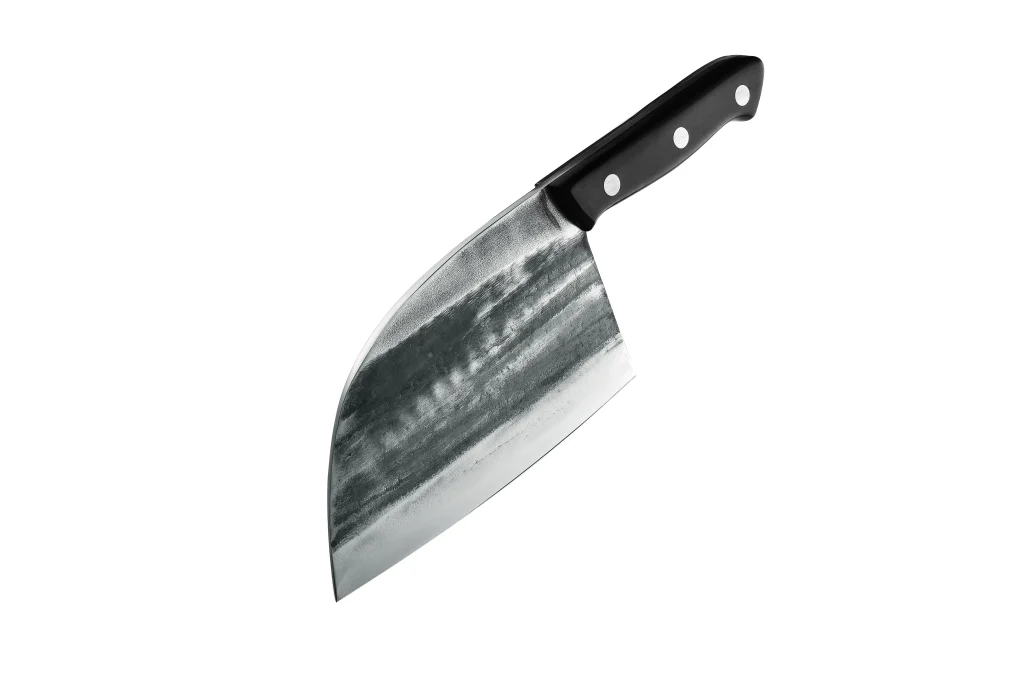 Chinese Cleaver 18cm Kurouchi Stainless Steel, chinese cleaver, kinesisk kokkekniv