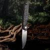 Foldekniv 9cm D2 steel Carbon Fiber Handle EDC [FIB-77], folding knife, foldekniv, foldekniv D2