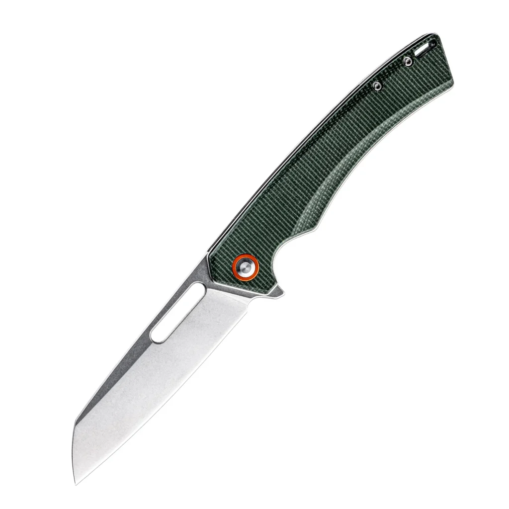 Foldekniv 8.5cm D2 steel Micarta Handle EDC [FIB-78], foldekniv