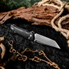 Foldekniv 8,5 cm EDC med Sandvik stål og G10 Fiber-håndtak. Lett, slitesterk og presis foldekniv for daglig bruk. Modell FIB-93, foldekniv edc, foldekniv, kniv