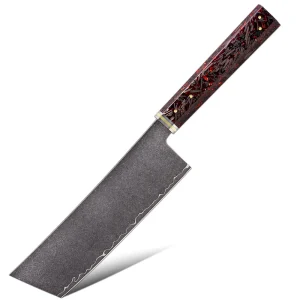 GoldCut Nakiri 18cm carbon fibre, goldcut nakiri, nakiri kniv