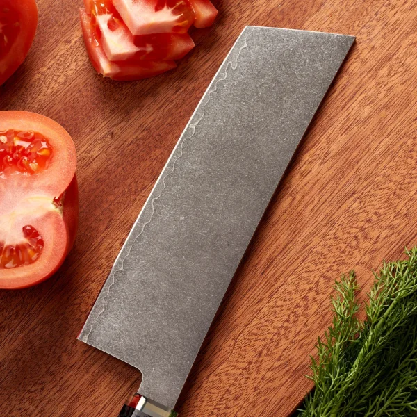 GoldCut Nakiri 18cm carbon fibre, goldcut nakiri, nakiri kniv