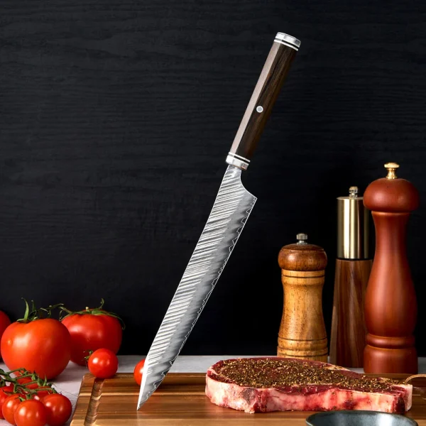 GoldCut Slicer 20cm Ziricote, slicer kniv, trancheringskniv