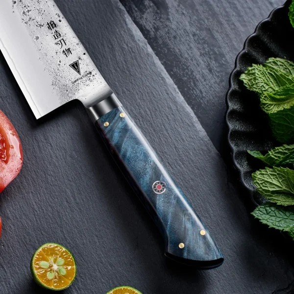 GoldCut Nakiri 18cm VG10 Nashiji, nakiri, nakiri kniv, vg10, vg10 nakiri, goldcut, goldcut nakiri