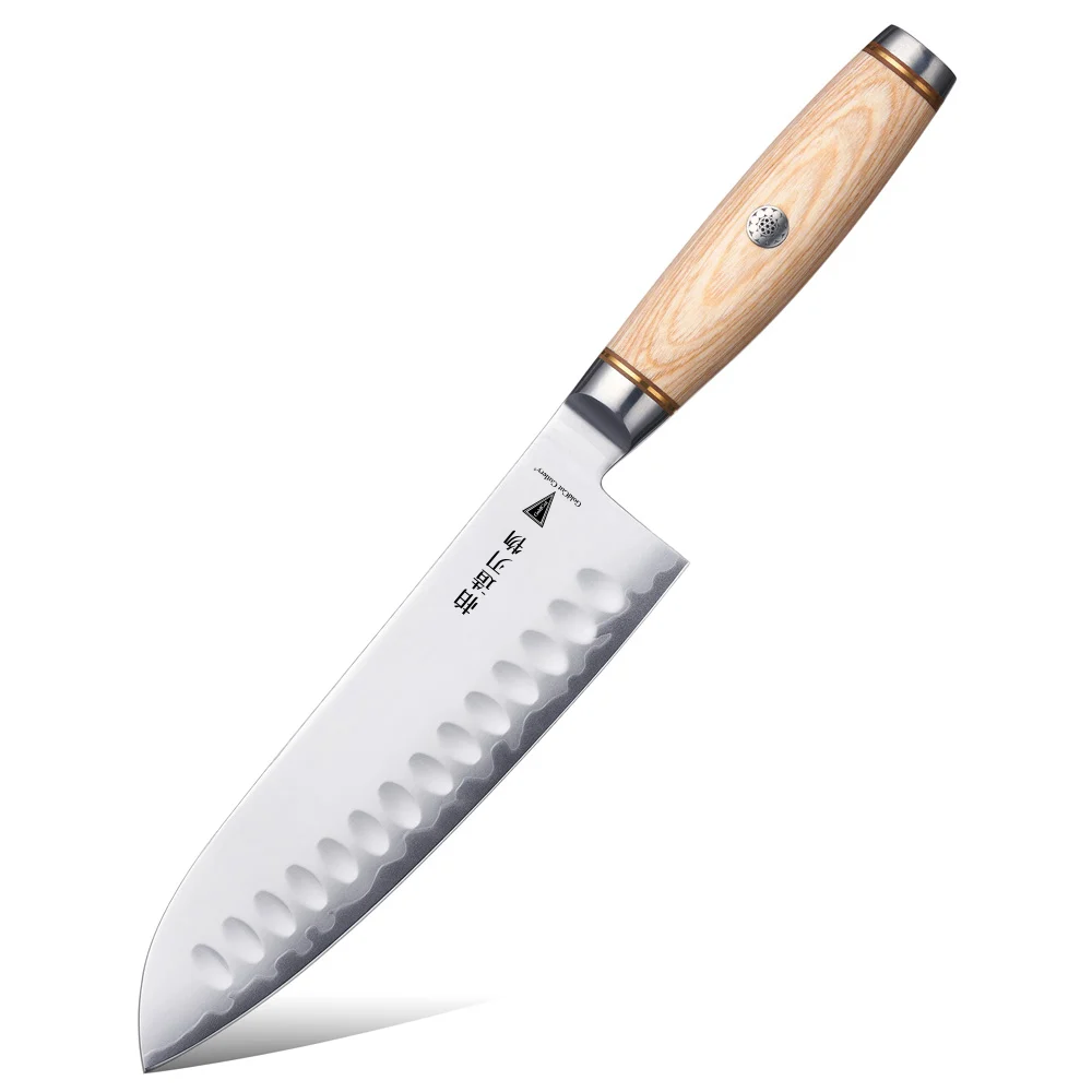 GoldCut Santoku 18cm VG10 Pakkawood, goldcut, goldcut santoku, santoku, santoku kniv