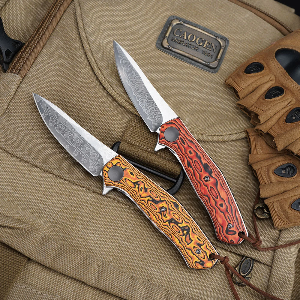 Foldekniv GT-K4020-2, foldekniv, foldekniv vg10 damaskus