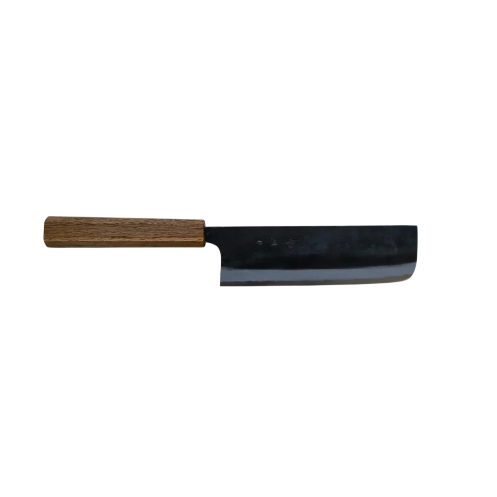 Tsukasa Shiro Kuro Oak Nakiri 165mm, tsukasa shirogami nakiri, tsukasa, tsukasa kniv, tsukasa knives, tsukasa nakiri, nakiri