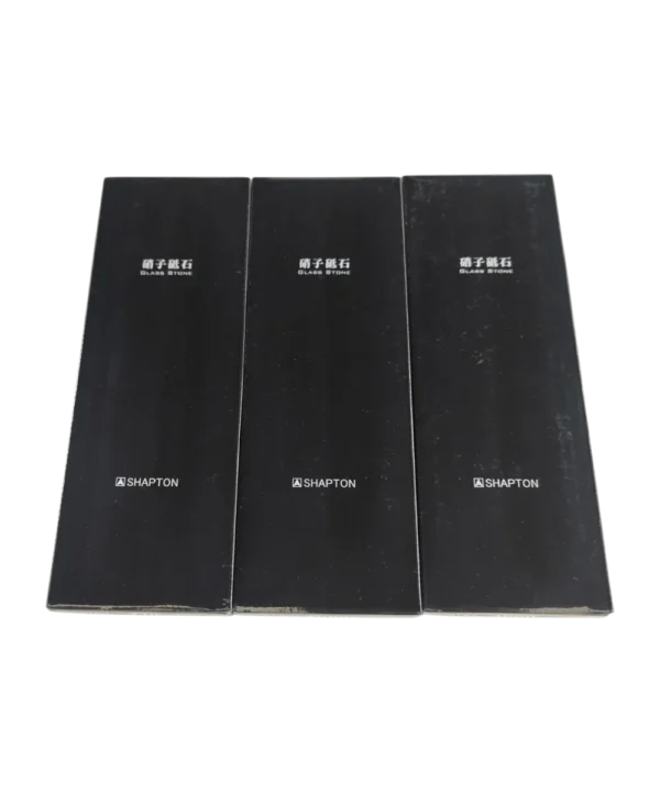 Slipestein sett Shapton Glass #220, #1000, #3000 [SS3], slipestein, slipestein sett, shapton sett, shapton glass, shapton glass sett, shapton glass 220, shapton glass 1000, shapton glass 3000