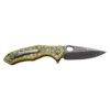 Foldekniv 8cm Damaskus 3D Yellow [GT-DM034]
