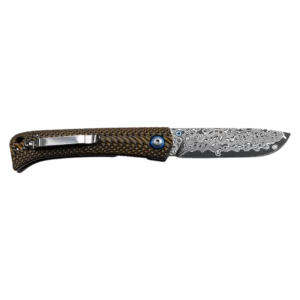 Foldekniv 8cm Damaskus G10 Colourful [GT-DM035-1]