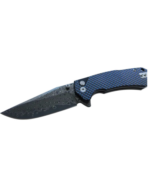 Foldekniv damaskus, foldekniv, kniv, damaskus kniv