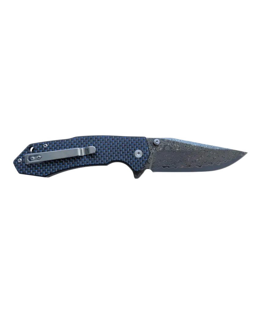 Foldekniv damaskus, foldekniv, kniv, damaskus kniv
