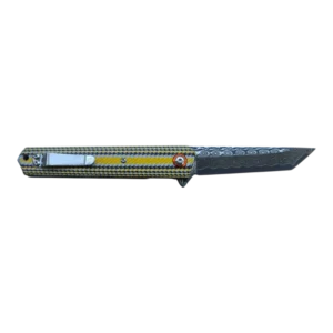 Foldekniv 9cm VG10 Damaskus 76 layers G10 [GT-DM031]