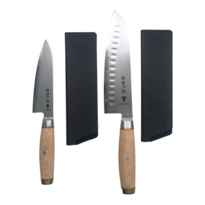 Knivsett, Santoku 18cm, Petty 13cm, VG10 Goldcut [SET15]