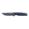 Foldekniv 9cm D2 Fiber Carbon Blue [GT961 Fiber Blue], foldekniv, foldekniv d2, folding knife, pocket knife, turkniv, små kniv